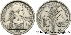 INDOCHINE FRANÇAISE 10 Centièmes 1939 Paris SUP 