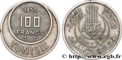 TUNISIA - French protectorate 100 Francs AH1370 1950 Paris