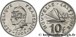 NOUVELLE CALÉDONIE 10 Francs I.E.O.M. 2004 Paris