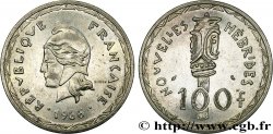NUOVO EBRIDI (VANUATU dopo1980) 100 Francs 1966 Paris 