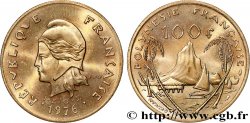 POLYNÉSIE FRANÇAISE 100 Francs I.E.O.M. 1976 Paris SPL 