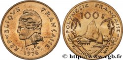 POLINESIA FRANCESE 100 Francs I.E.O.M. 1976 Paris 