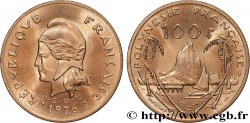 FRENCH POLYNESIA 100 Francs I.E.O.M. 1976 Paris MS 