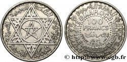 MAROCCO - PROTETTORATO FRANCESE 100 Francs AH 1372 1953 Paris 
