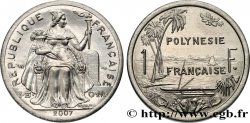 FRENCH POLYNESIA 1 Franc I.E.O.M. frappe médaille 2007 Paris