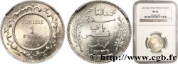 TUNISIA - FRENCH PROTECTORATE 1 Franc AH 1336 1918 Paris