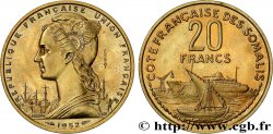 FRENCH SOMALILAND Essai de 20 Franc 1952 Paris