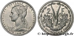 FRENCH WEST AFRICA - FRENCH UNION 2 Francs 1948 Paris