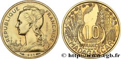 MADAGASCAR - UNIóN FRANCESA 10 Francs ESSAI 1953 Paris