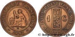 INDOCHINE FRANÇAISE 1 Centième 1892 Paris