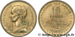 DJIBUTI - French Territory of the Afars and Issas  10 Francs 1970 Paris