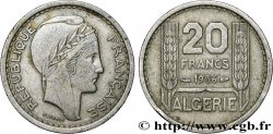 ALGERIA 20 Francs Turin 1956 