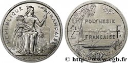 POLYNÉSIE FRANÇAISE 2 Francs I.E.O.M 1984 Paris