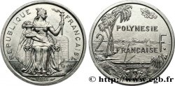 FRENCH POLYNESIA 2 Francs I.E.O.M 1984 Paris
