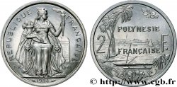 POLYNÉSIE FRANÇAISE 2 Francs I.E.O.M 1984 Paris