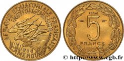 FRANZÖSISCHE EQUATORIAL AFRICA - KAMERUN Essai de 5 Francs 1958 Paris