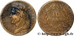 COLONIES FRANÇAISES - Charles X, pour la Guyane 10 Centimes Charles X 1828 Paris - A