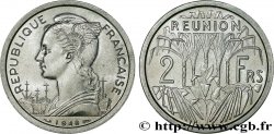REUNION ISLAND 2 Francs 1948 Paris