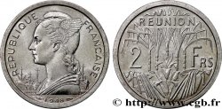 ISLA DE LA REUNIóN 2 Francs 1948 Paris