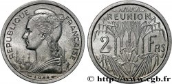 REUNION INSEL 2 Francs 1948 Paris