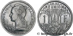 ISLA DE LA REUNIóN 1 Franc Marianne / canne à sucre 1948 Paris