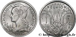 ÎLE DE LA RÉUNION 1 Franc Marianne / canne à sucre 1948 Paris