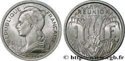ÎLE DE LA RÉUNION 1 Franc Marianne / canne à sucre 1948 Paris