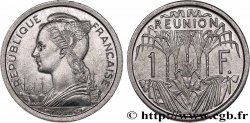 ÎLE DE LA RÉUNION 1 Franc Marianne / canne à sucre 1948 Paris