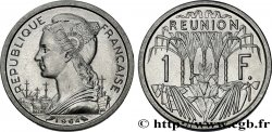 ISLA DE LA REUNIóN 1 Franc Marianne / canne à sucre 1964 Paris