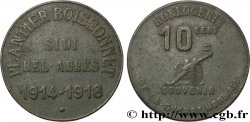 ALGERIEN 10 Centimes Horlogerie Plantier Boissonnet - Sidi-Bel-Abbès 1918 