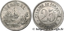FRENCH AFRICA - SENEGAL 25 Centimes Chambre de Commerce de Rufisque 1920 