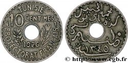 TUNESIEN - Französische Protektorate  10 Centimes AH1345 1926 Paris
