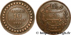 TUNISIE - PROTECTORAT FRANÇAIS 10 Centimes AH1332 1914 Paris