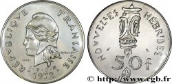 NOUVELLES HÉBRIDES (VANUATU depuis 1980) Essai de 50 Francs 1972 Paris