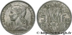 ISLA DE LA REUNIóN 5 Francs 1955 Paris