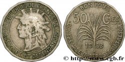 GUADALUPE Bon pour 50 Centimes 1903 
