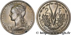 AFRIQUE ÉQUATORIALE FRANÇAISE - UNION FRANÇAISE Essai de 2 Francs 1948 Paris