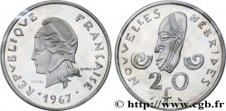 NEW HEBRIDES (VANUATU since 1980) Essai de 20 Francs 1967 Paris