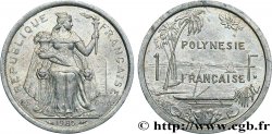 FRENCH POLYNESIA 1 Franc I.E.O.M.  1985 Paris