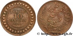 TUNISIA - French protectorate 10 Centimes AH1308 1891 Paris