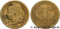 CAMEROON - FRENCH MANDATE TERRITORIES 50 Centimes 1924 Paris