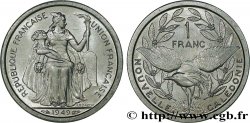 NUOVA CALEDONIA 1 Franc Union Française 1949 Paris 