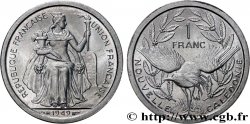 NUEVA CALEDONIA 1 Franc Union Française 1949 Paris