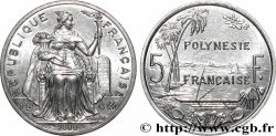 FRANZÖSISCHE-POLYNESIEN 5 Francs I.E.O.M. 2000 Paris