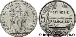 POLINESIA FRANCESE 5 Francs I.E.O.M. 2000 Paris 