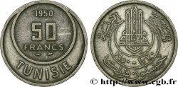 TUNISIA - French protectorate 50 Francs AH1370 1950 Paris