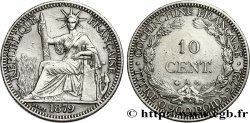 COCHINCHINA FRANCESA 10 Centimes 1879 Paris