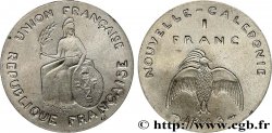 NOUVELLE CALÉDONIE Essai de 1 Franc type sans listel 1948 Paris