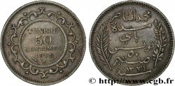 TUNISIA - Protettorato Francese 50 Centimes AH1334 1915 Paris 