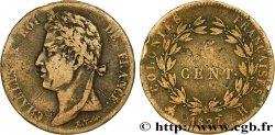 COLONIE FRANCESI - Carlo X, per Martinica e Guadalupa 5 Centimes Charles X 1827 La Rochelle - A 